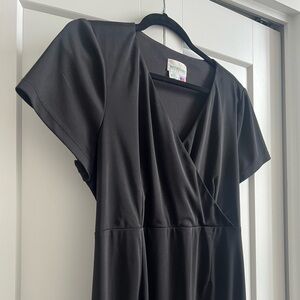 Black empire waist classic comfortable dress